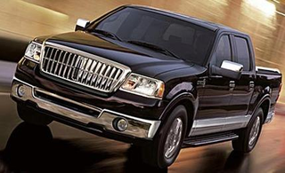 Illustration for article titled The Lincoln Blackwood Was A Big Black Coach-built F-150